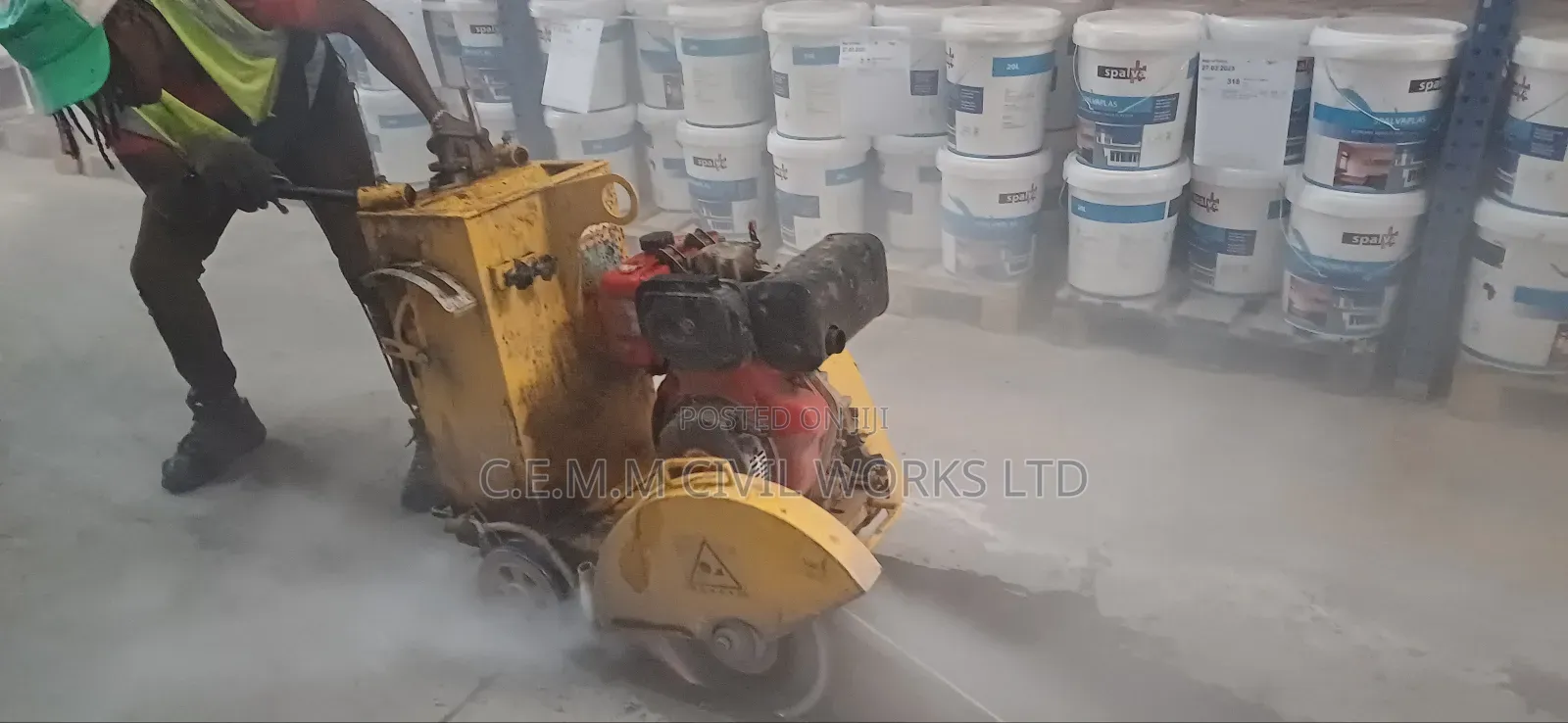 Asphalt/Concrete Cutter For Hire