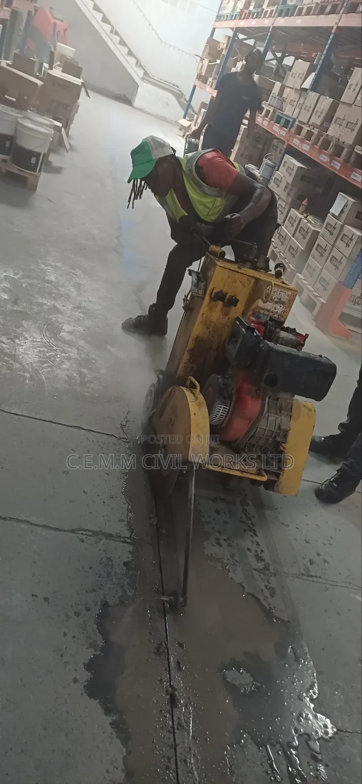 Asphalt/Concrete Cutter For Hire