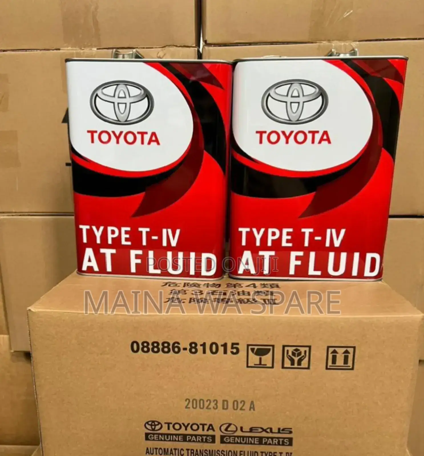 T_iv Atfluid for Nze, Toyota Hias, Fielder Axio Sienta