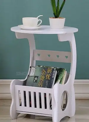 Multipurpose Bedside Table With PVC Mat
