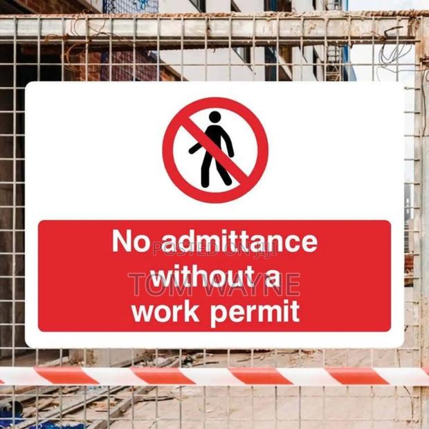 Osha Work Site Signs