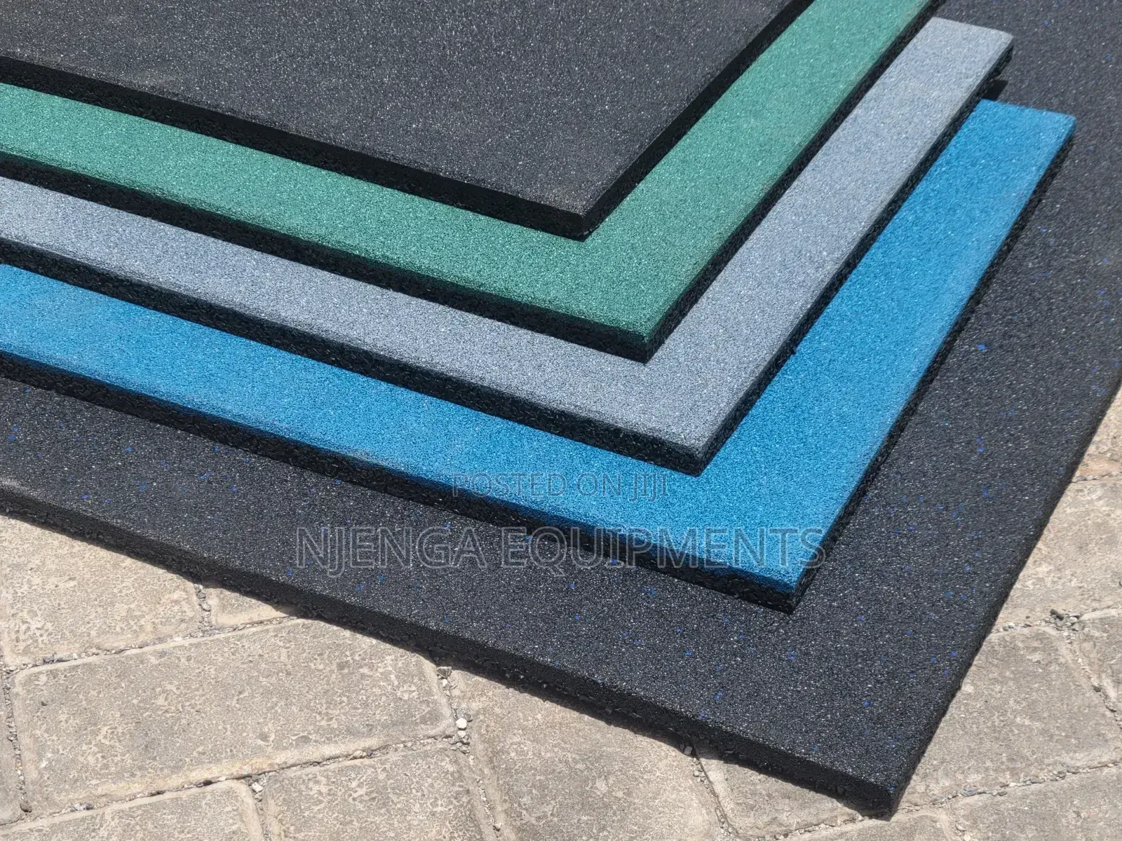 Rubber Tiles for Non-Slip Surfaces