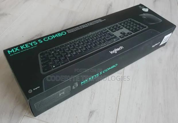 Logitech Mx Keys S Combo Bluetooth Le - Qwerty Graphite - thumbnail 4