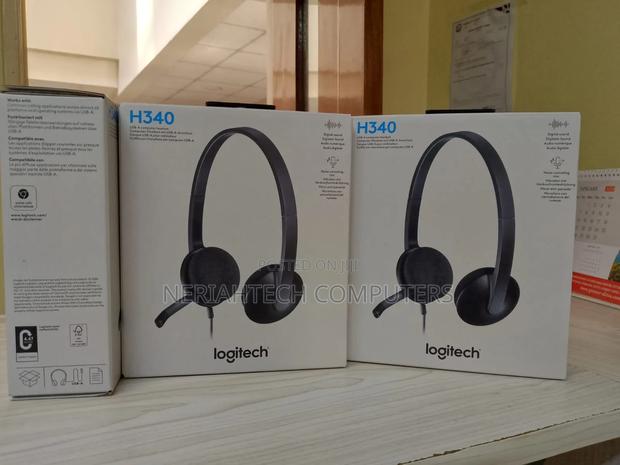 <<Logitech H340 Usb Headset With Noise- Mic - / 981-00 - main view