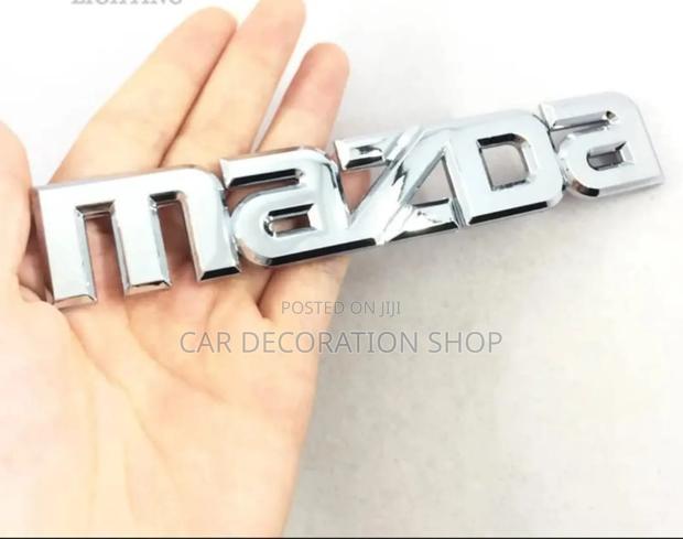 Mazda Boot Chrome Letterll1