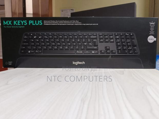 Logitech Mx Keys Plus Bluetooth Illuminated Keyboard With Pa