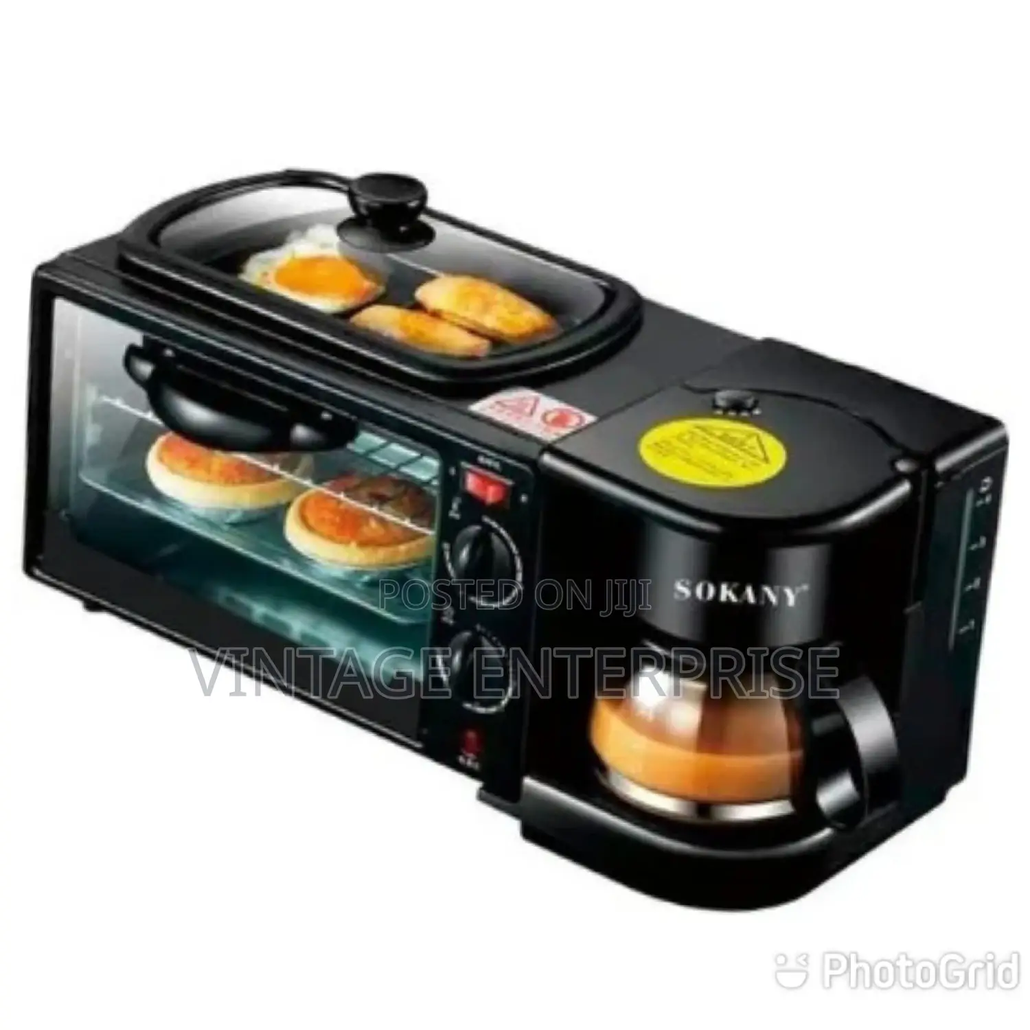 3in1 Sokany Breakfast Maker