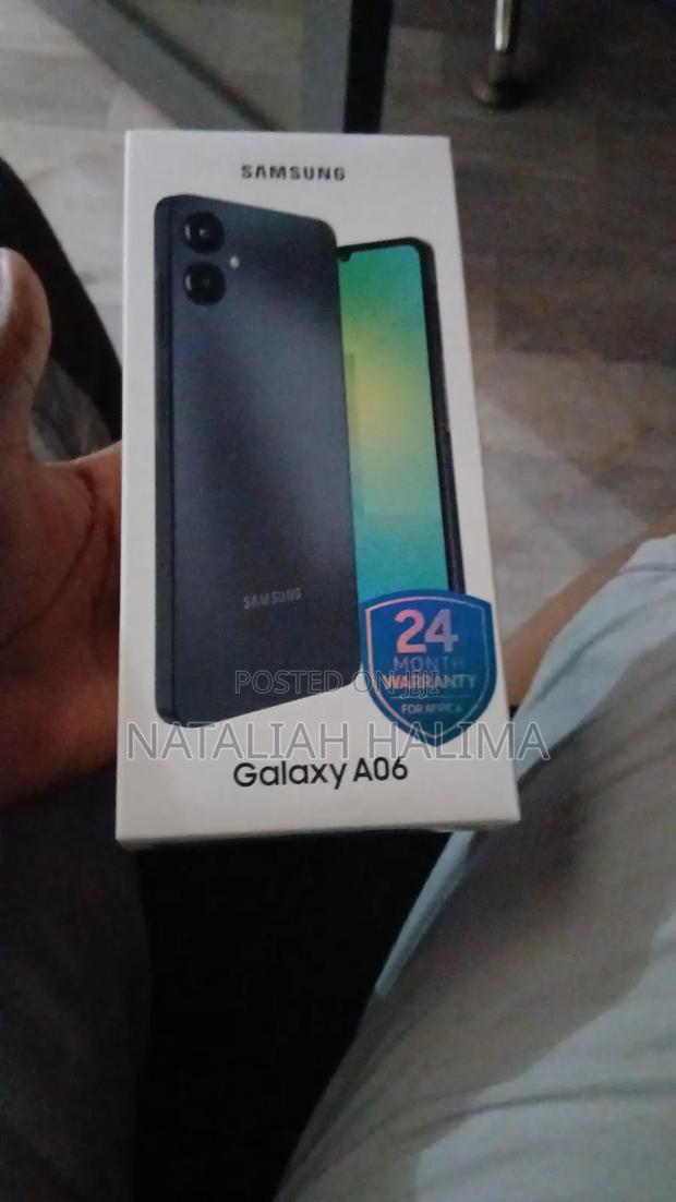New Samsung Galaxy A06 128 GB Black - main view