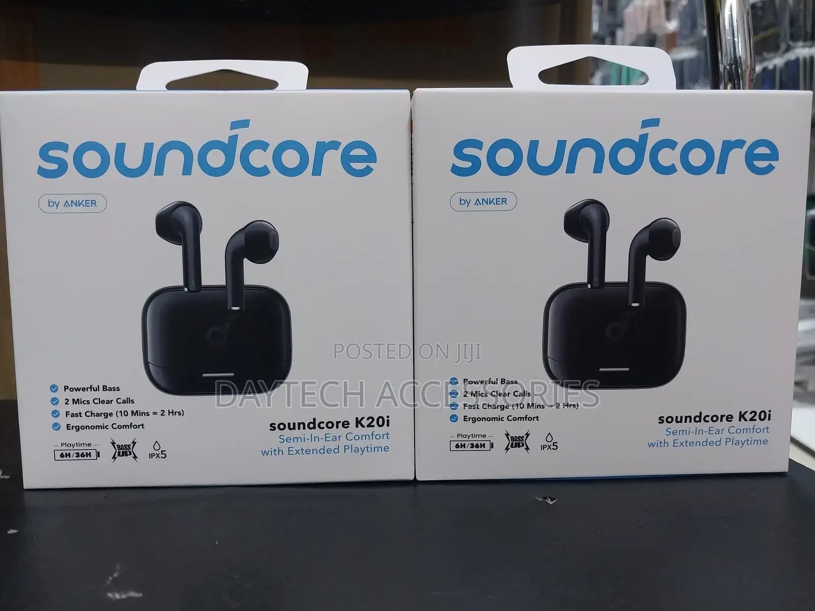 Soundcore K20i by Anker Semi-in-Ear Earbuds Bluetooth