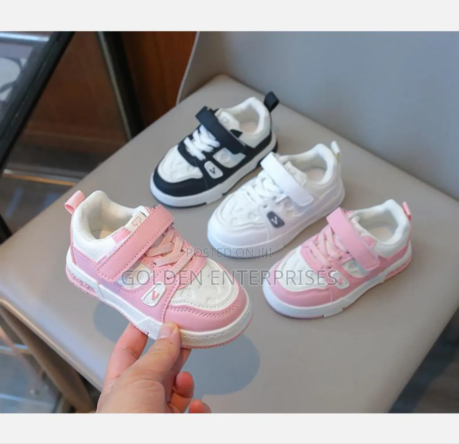 Kids Multi Colour Fashionable Sneakers 22-31