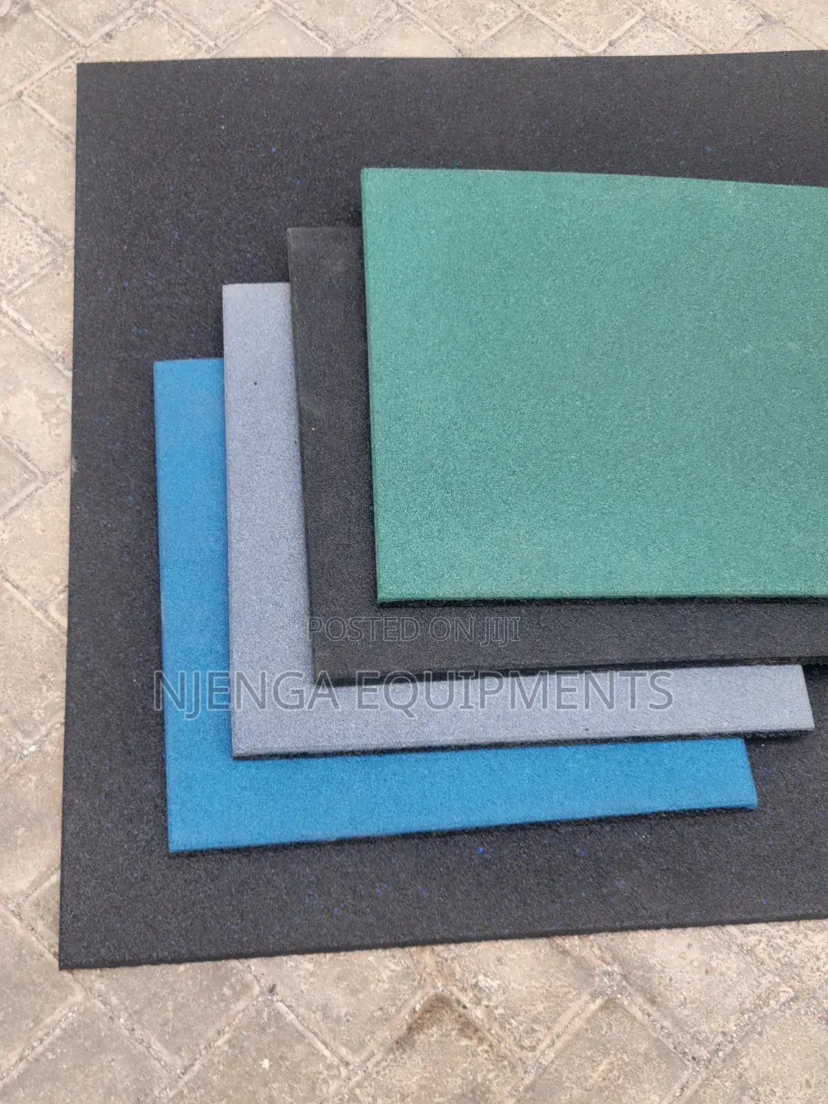 Gym Tiles for Impact Reduction 20mm Thickness