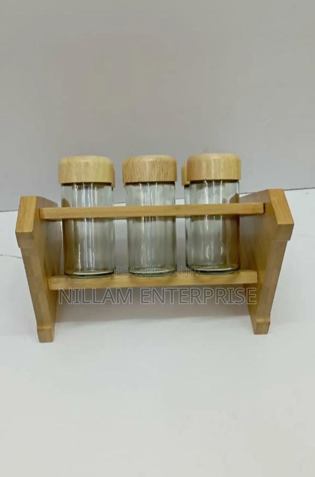 6pcs Spice Seasoning Set With Stand - main view