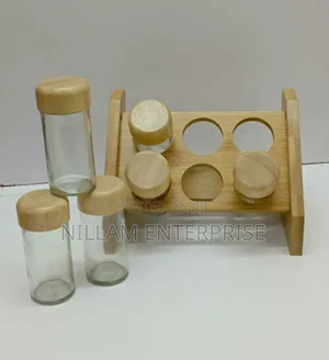 6pcs Spice Seasoning Set With Stand