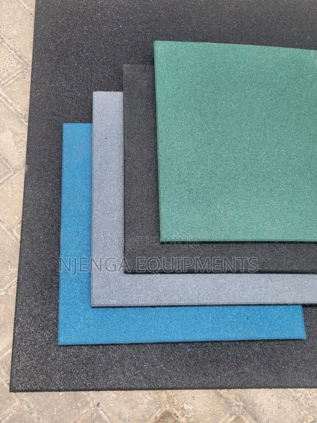 Heavy Duty Rubber Mats /Anti-Slip for Gym and Sports Surface
