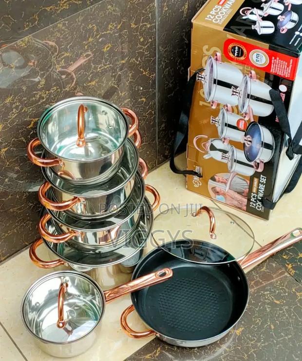 *12pc Yimeittal Induction Cookware