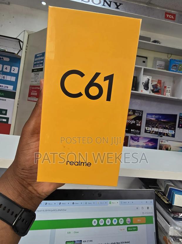 New Realme C61 128 GB Blue - thumbnail 2