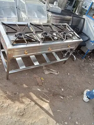 3 Burner Stainless Strong Metal
