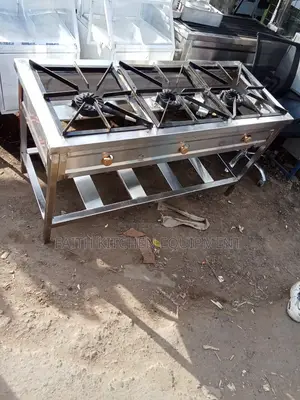 3 Burner Stainless Strong Metal