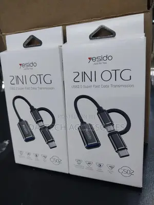 Yesido 2 in 1 Otg Usb Type-C and Micro Usb 3.0 - Plug Play