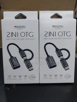 Yesido 2 in 1 Otg Usb Type-C and Micro Usb 3.0 - Plug Play