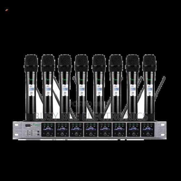 BNK Es800 Professional Mic 8 Channels Wireless Microphones