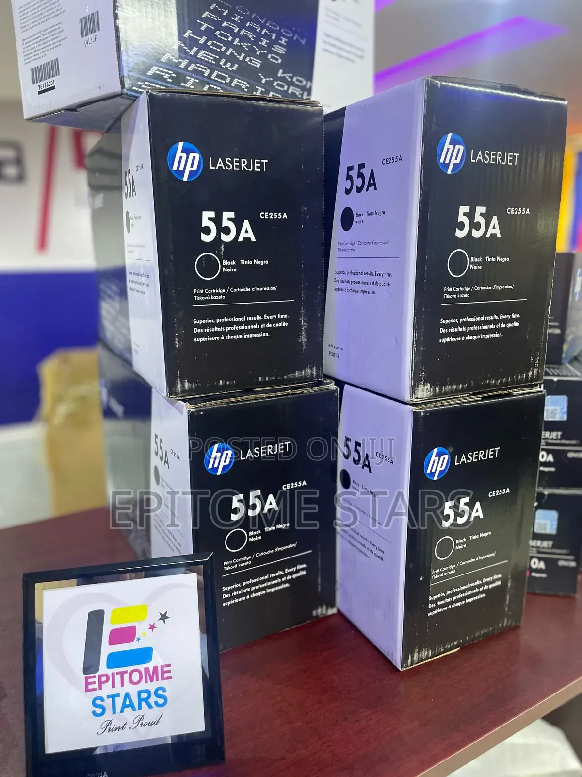 Shining Hp 55a(Ce 255a) Original Laserjet Toner Cartridges