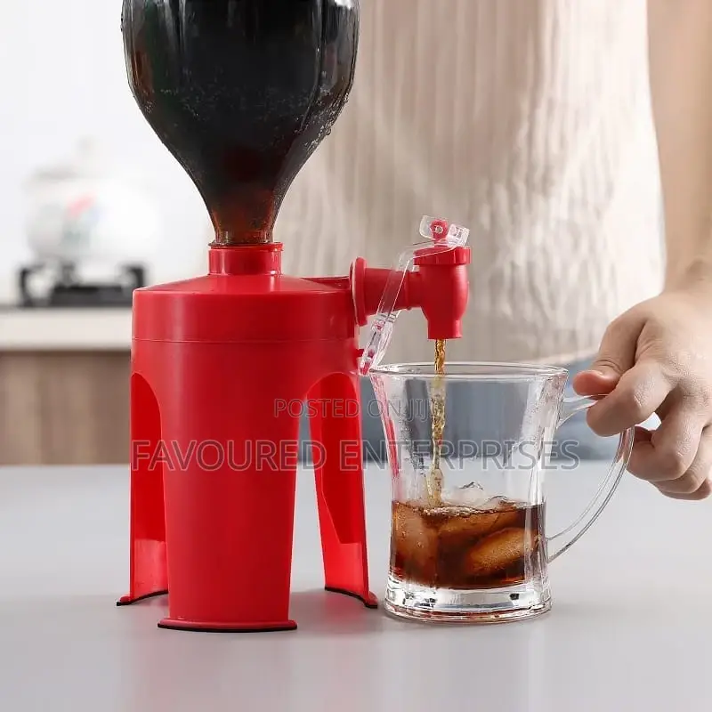 Red Drink Dispenser