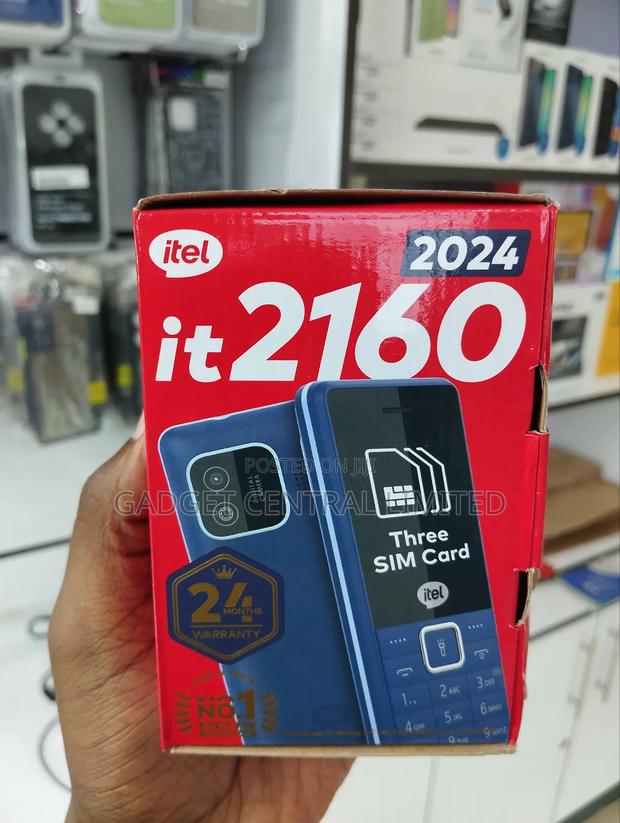 New Itel it2160 Black - main view