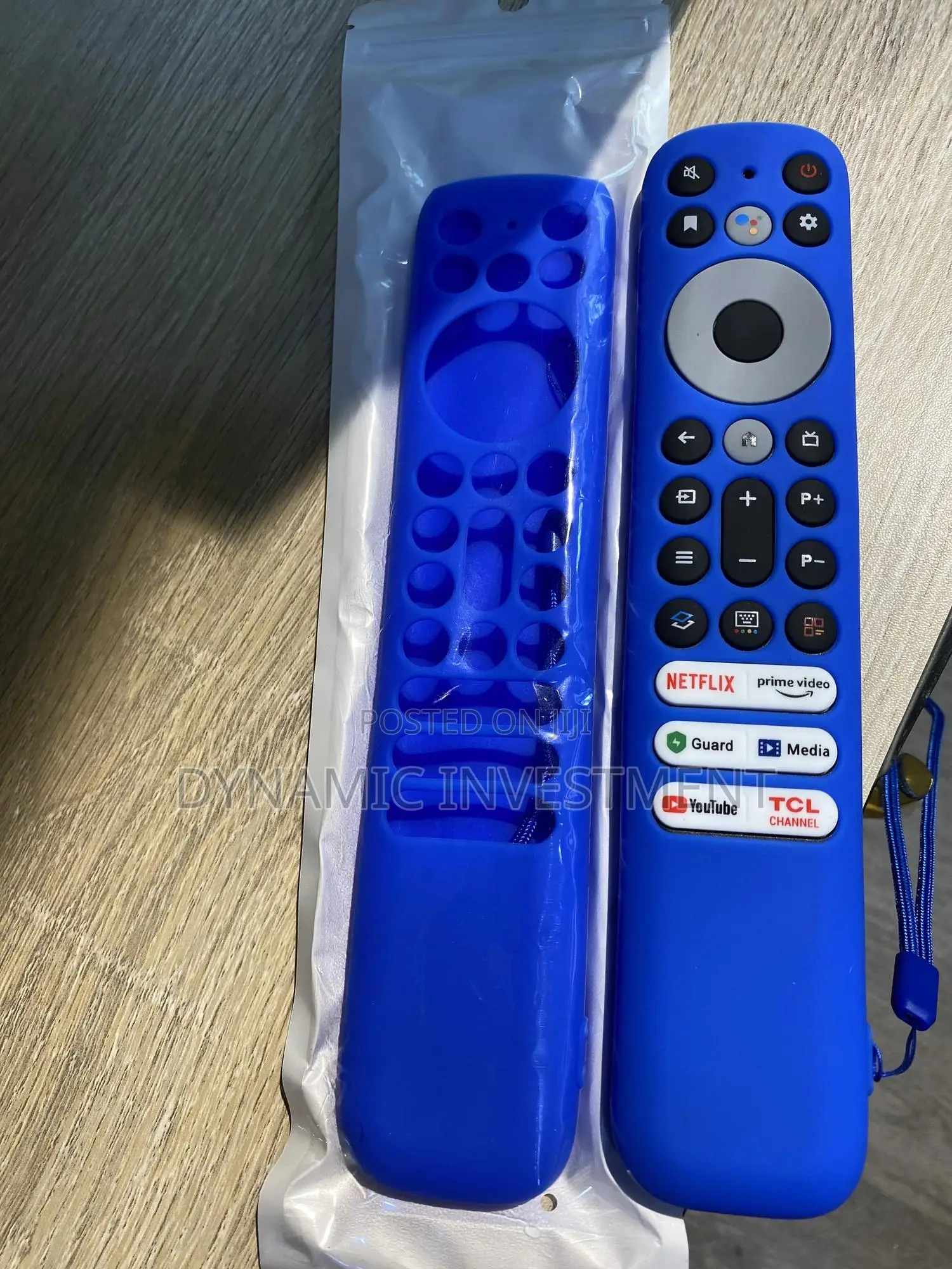 TCL Led HDR Uhd Qled Smart TVS Remote Control and Cover