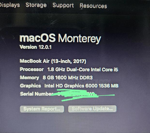 Laptop Apple MacBook Air 8GB Intel Core I5 SSD 128GB - thumbnail 6