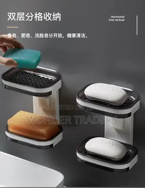 Double Soap Holder Colours: *Black and Green*