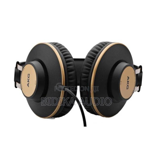 Akg Closed Back Headphones, Black/Gold
