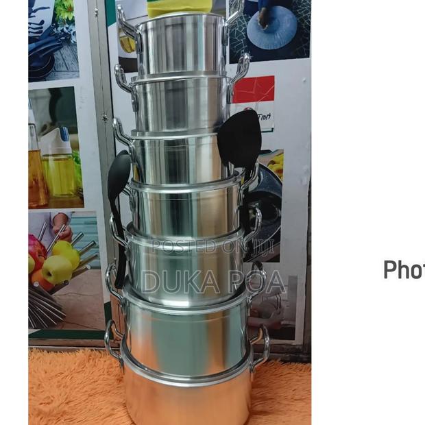Stainless Sufuria Tornado 14-PCS Stainless Steel Cooking Set