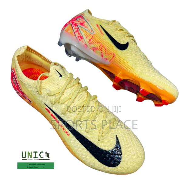 New Light Laser Orange Nike Zoom Football Soccer Boots