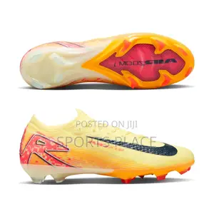 New Light Laser Orange Nike Zoom Football Soccer Boots
