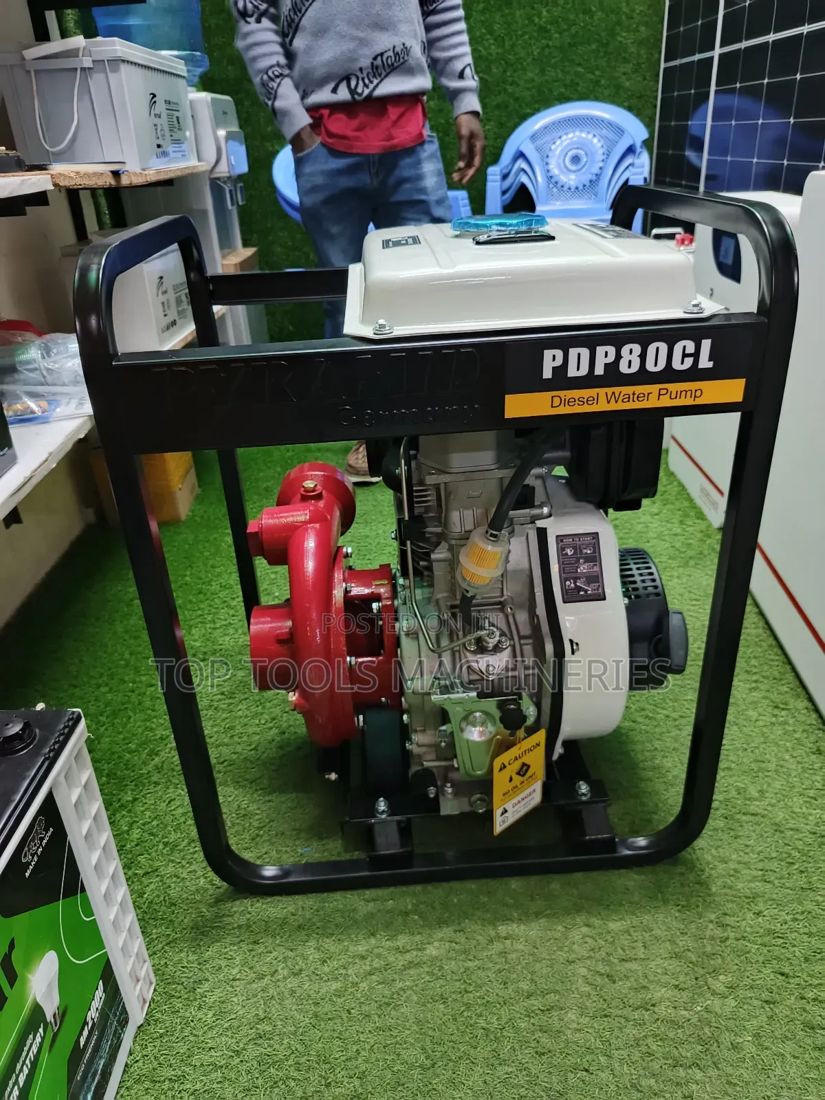 Pyramid Germany High Pressure Diesel Water Pump 14hp