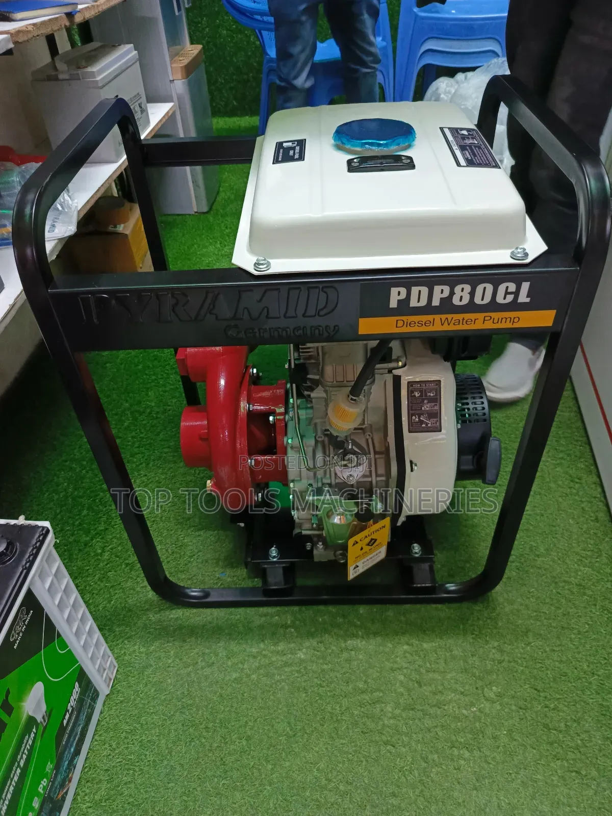 Pyramid Germany High Pressure Diesel Water Pump 14hp