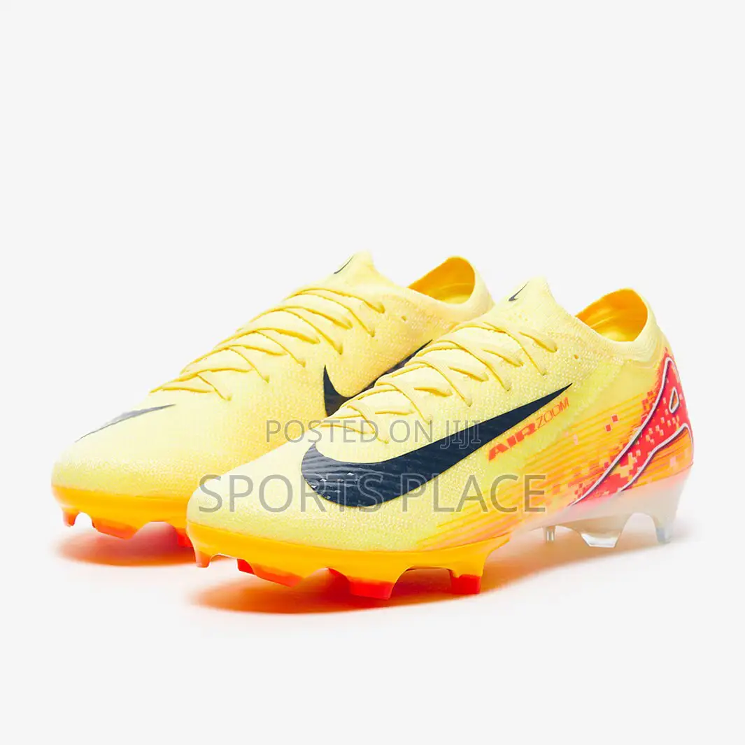New Light Laser Orange Nike Zoom Football Soccer Boots