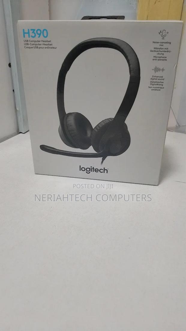 Logitech H390 Usb Headset With Noise-Canceling Mic - 981-000 - main view