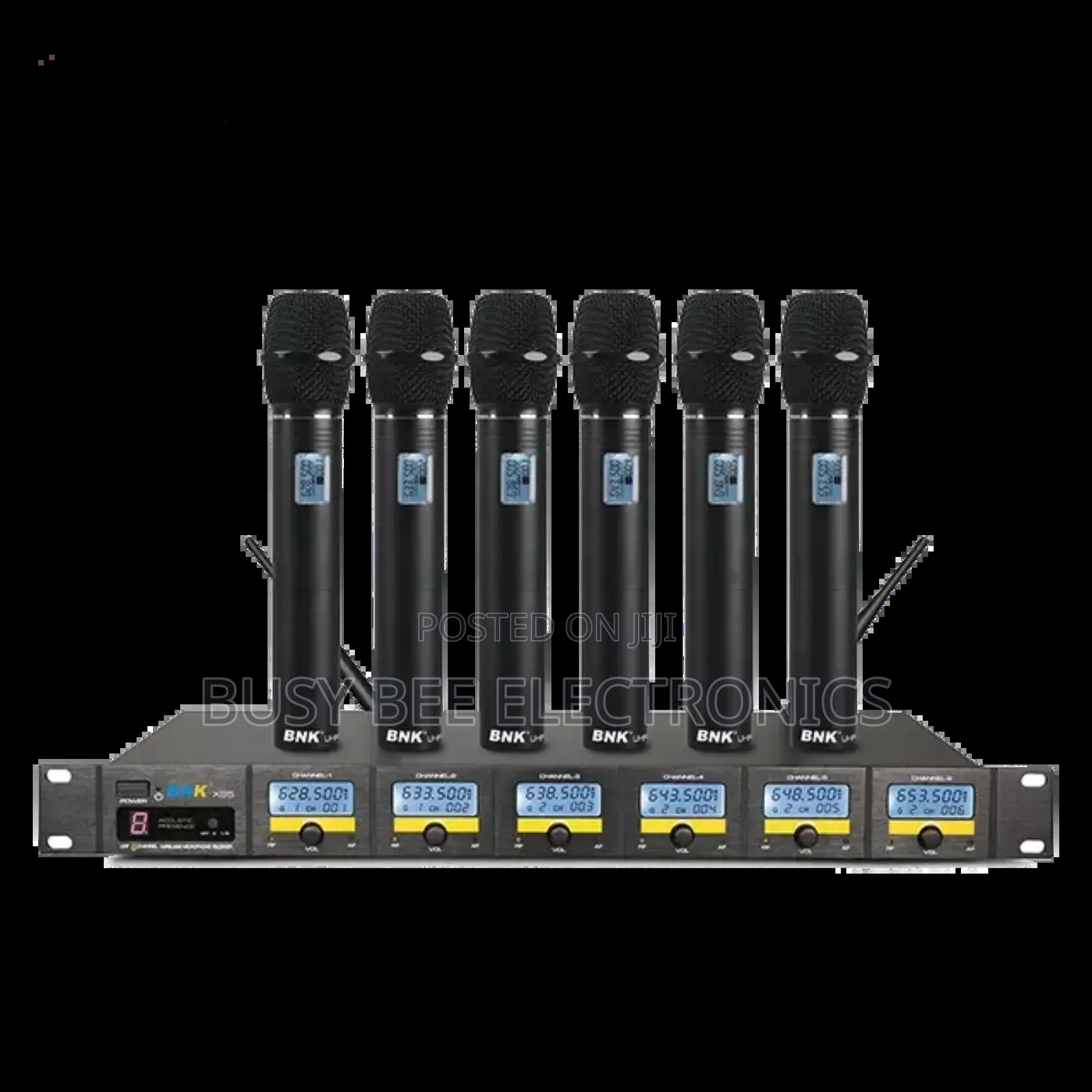 BNK X85 6 Channel Uhf Wireless Microphones