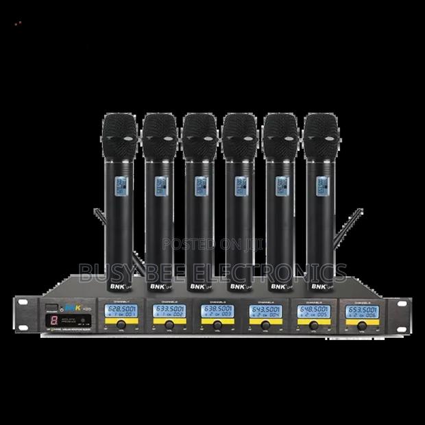 BNK X85 6 Channel Uhf Wireless Microphones