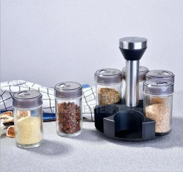 8 in 1 Rotating Spice Rack - thumbnail 2
