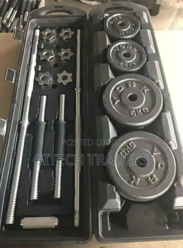 50kg Chrome Dumbbell Set