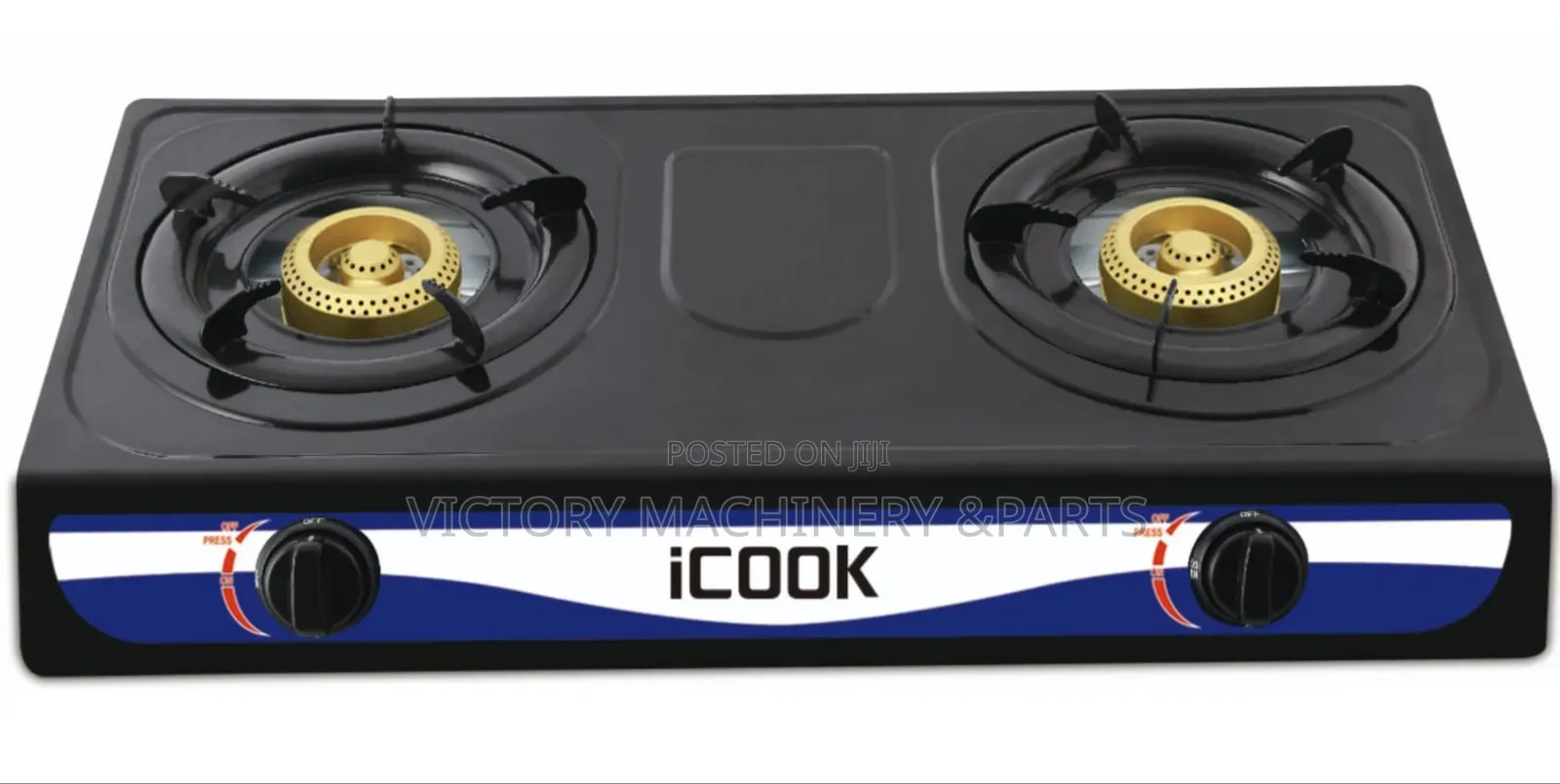 Two Burner Non Stick Cooker