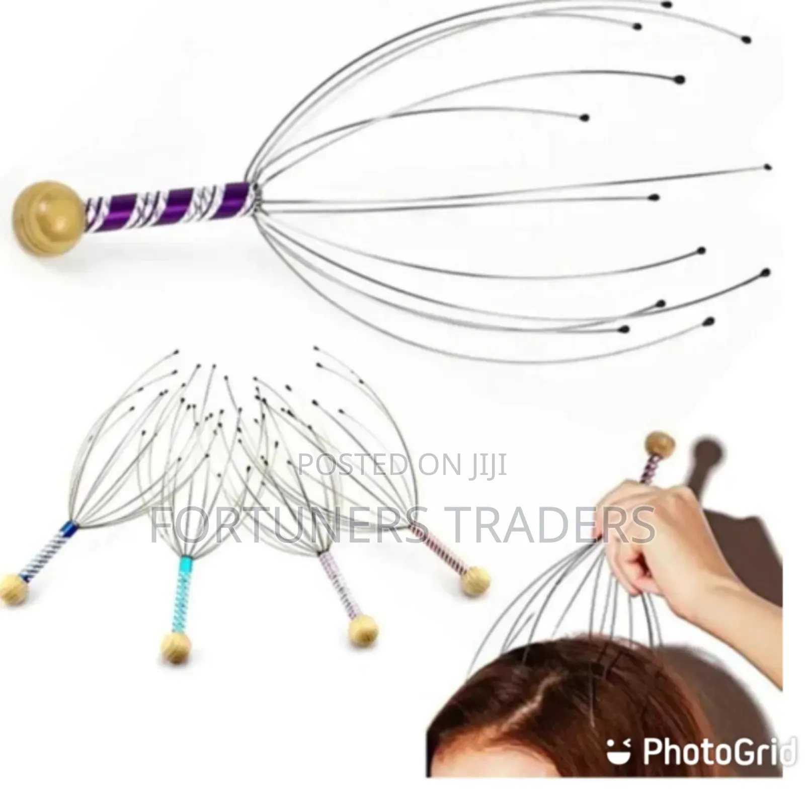 *Octopus Head Massager*