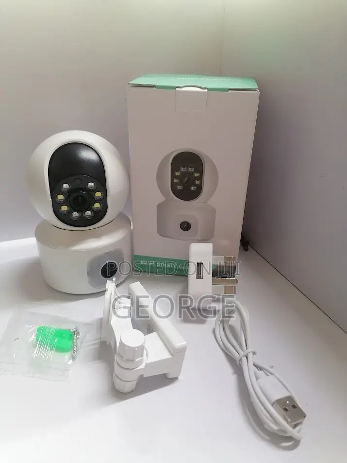 Dual Lens PTZ Smart Camera Ip Wifi V380 Camera