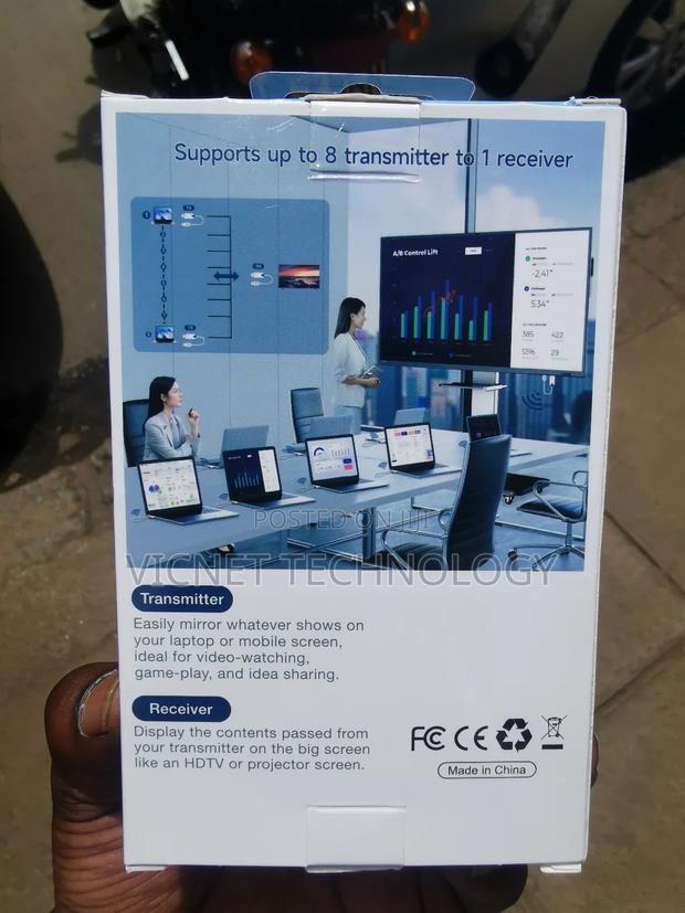 30m Range Wireless Hdmi Transmitter and Receiver for Videos - thumbnail 3