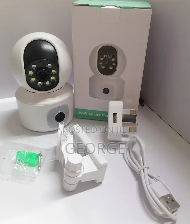 Latest Dual Lens 2.0mp PTZ Smart Camera Ip Wifi Wireless
