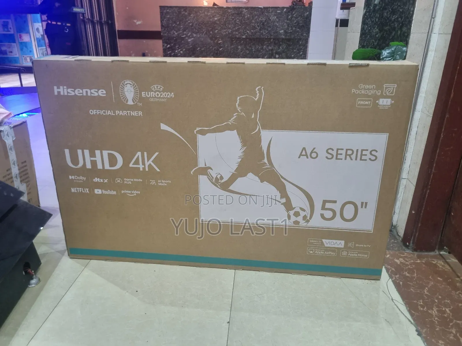 Hisense 50′′ 50a6q Series Vidaa Smart Uhd Tv