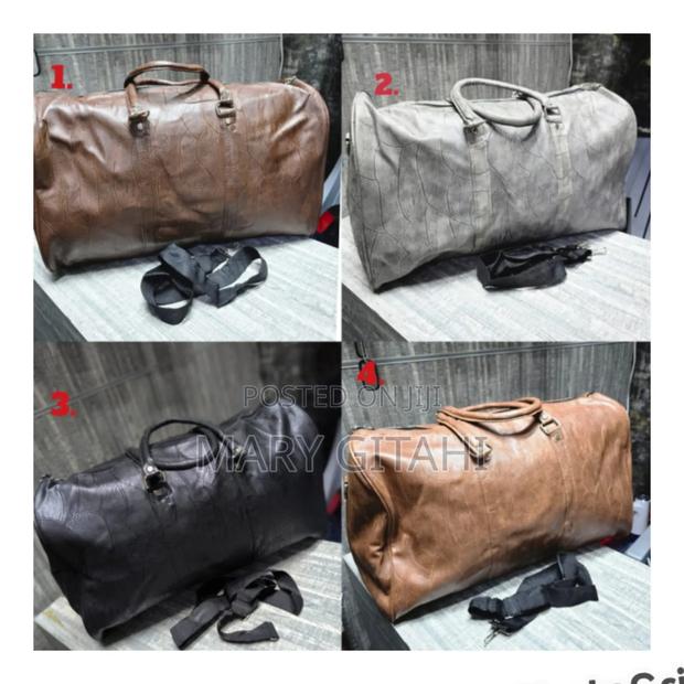 *High Quality Leather Duffel Bag* - main view